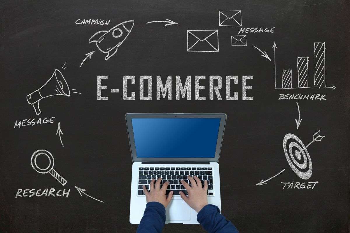 e-commerce scritte con pc