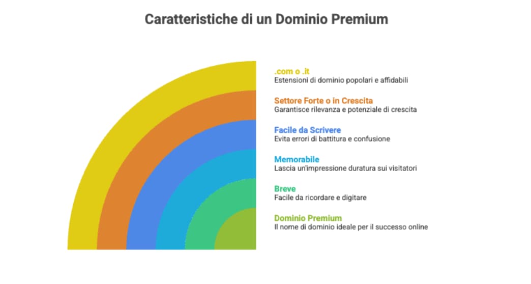 caratteristica dominio premium